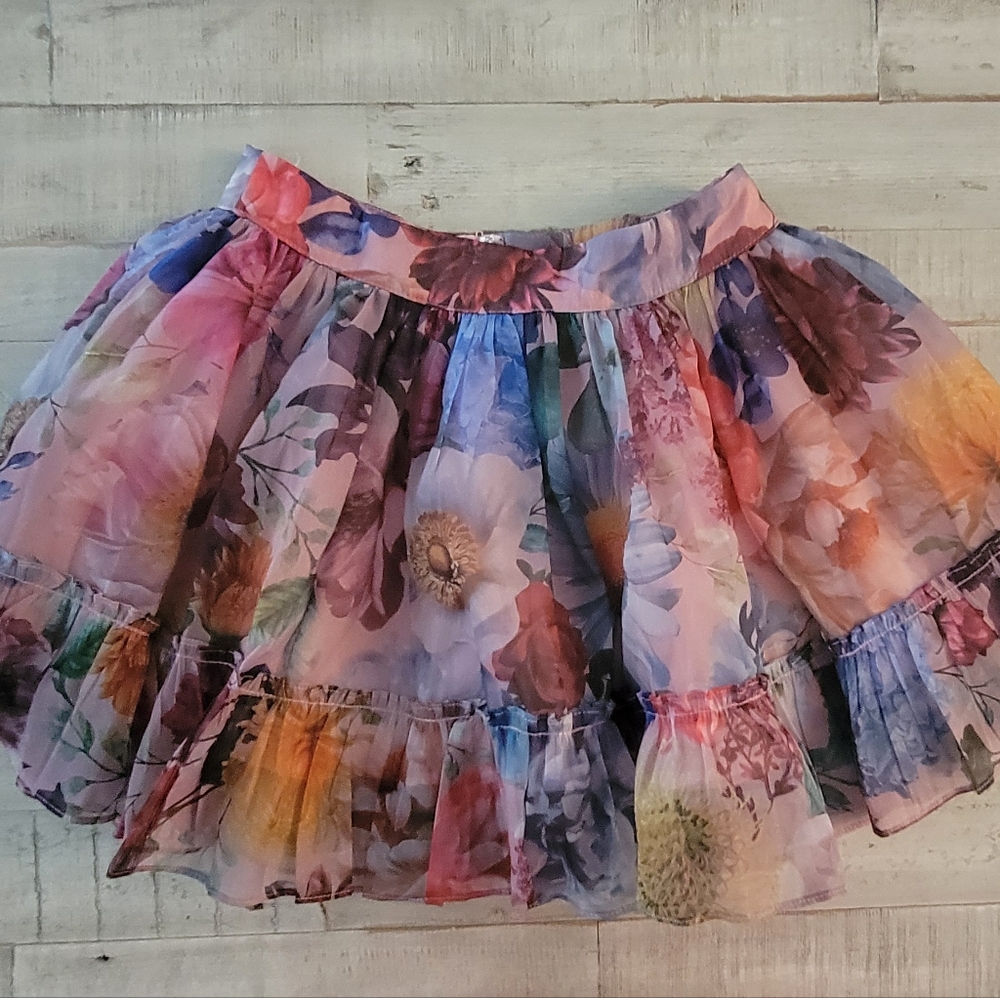 Floral skirt